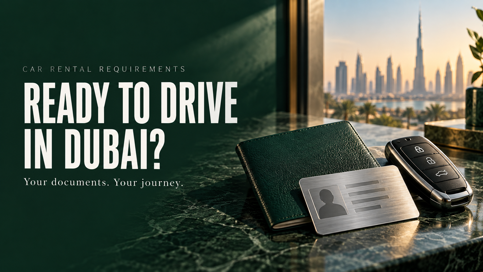 Car Rental Requirements in Dubai