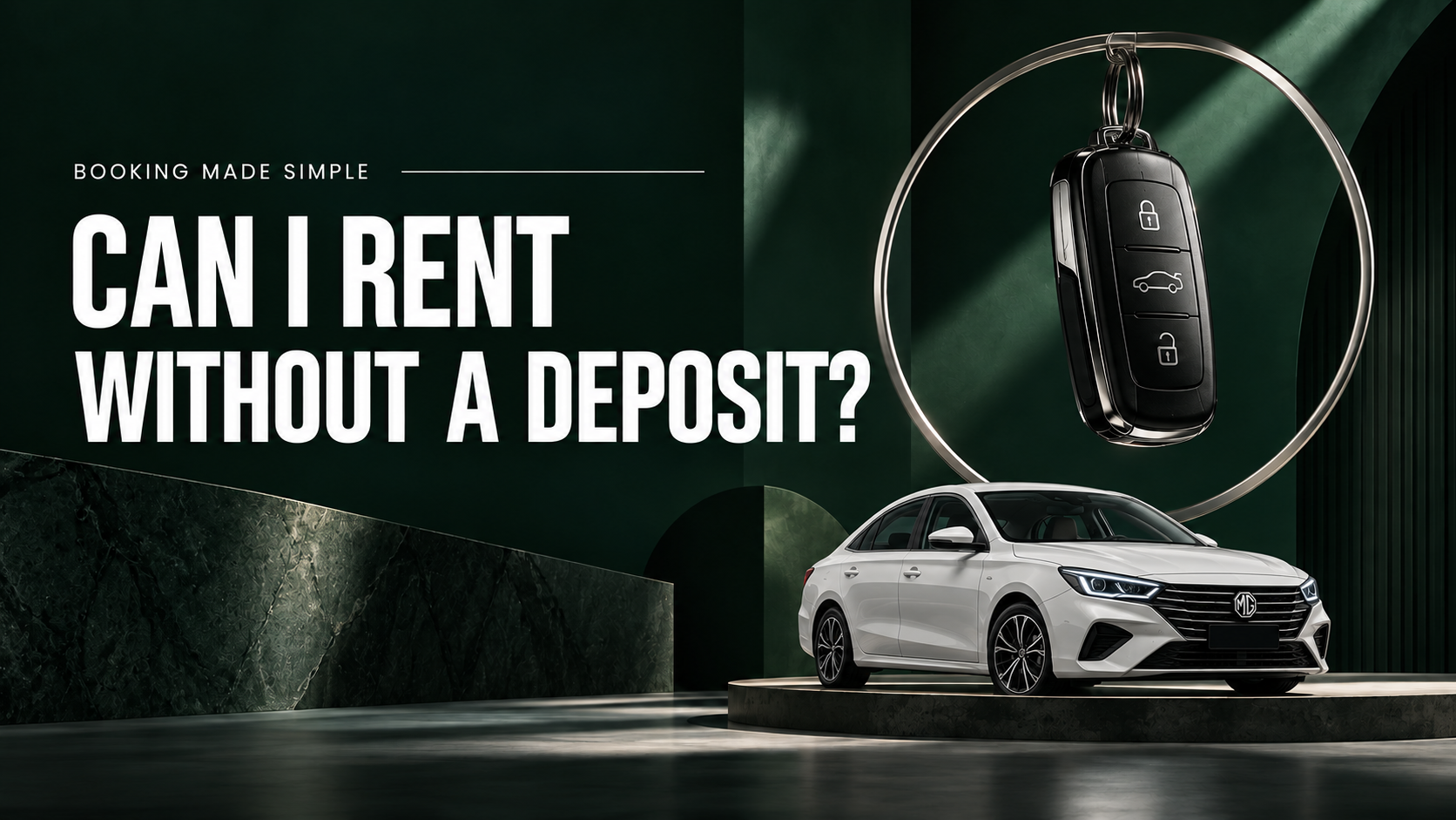 Can You Rent a Car in Dubai Without a Deposit?